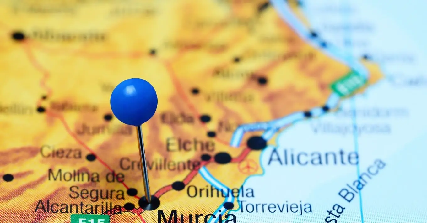 mudanza a murcia region
